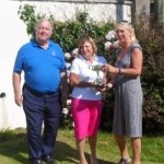 John Sanders Memorial Trophy won by Sue Hiscock